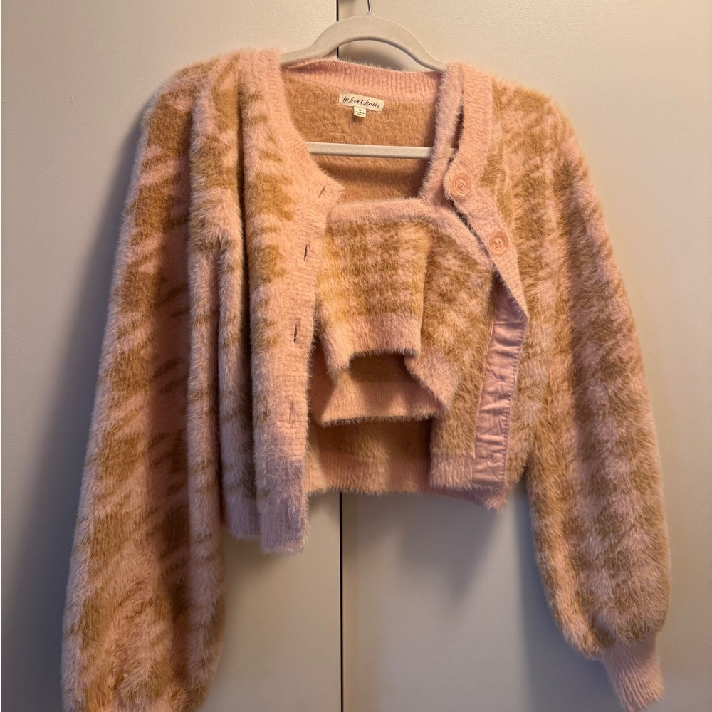 For Love and Lemons Cher Sweater and Top Set - Picture 4 of 4